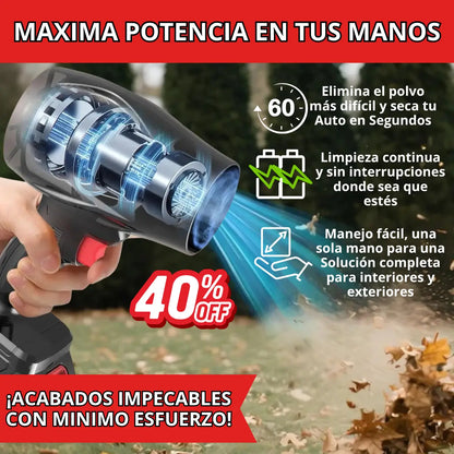 SOPLADOR INALAMBRICO TURBO POTENTE