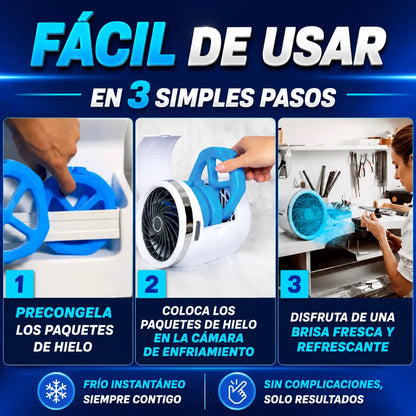 Mini Aire Acondicionado portátil AIRTIC JET PRO: Duerme, Trabaja y Vive en Fresco❄️