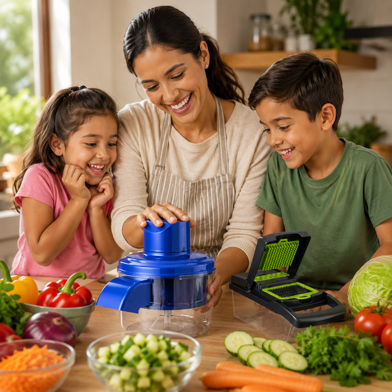 El pelador eléctrico que transforma tu cocina-Recibe en OBSEQUIO el Cortador Multifuncional 12 en 1 para preparar tus ingredientes en minutos y sin esfuerzo.