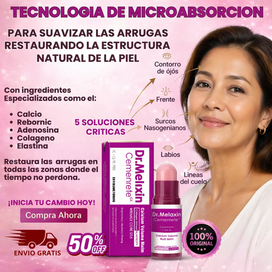 BALSAMO DR. MELAXIN, TECNOLOGIA DE MICROABSORCION PARA SUAVIZAR LAS ARRUGAS RESTAURANDO LA ESTRUCTURA NATURAL DE LA PIEL